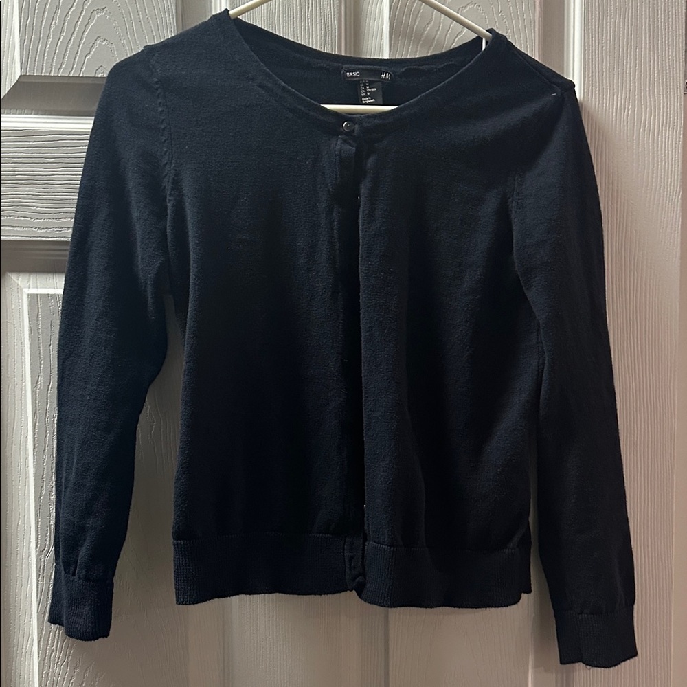 H&M Black Women's Cardigan Sweater